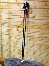 NOVÉ LEKI SPARK S BLACK-RED 130CM